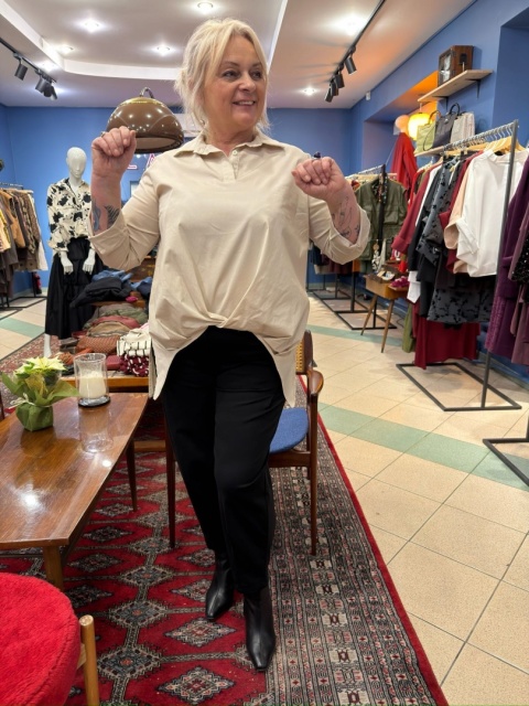 Koszula TINA Wendy Trendy beż