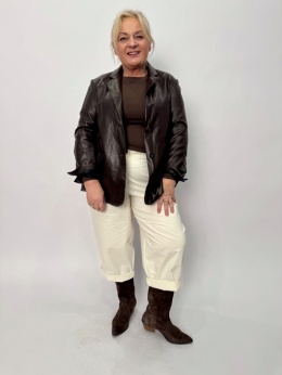 Marynarka WEZA choco