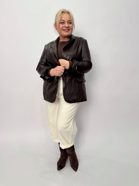 Marynarka WEZA choco