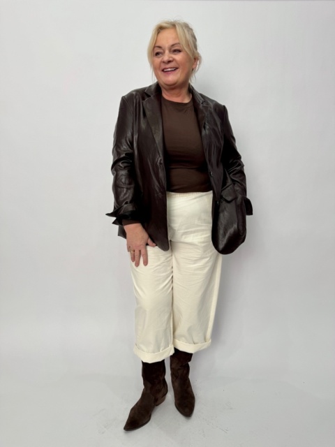 Marynarka WEZA choco