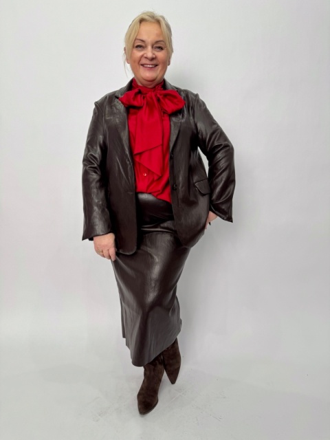 Marynarka WEZA choco