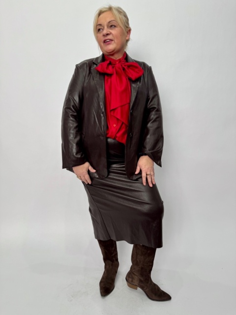 Marynarka WEZA choco