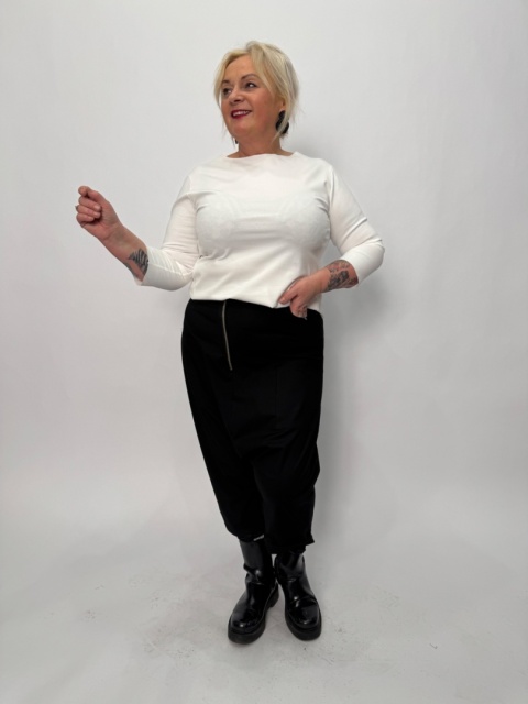 Spodnie baggy BERI Wendy Trendy czarne