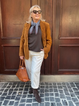 Spodnie Lida Wendy Trendy bianco