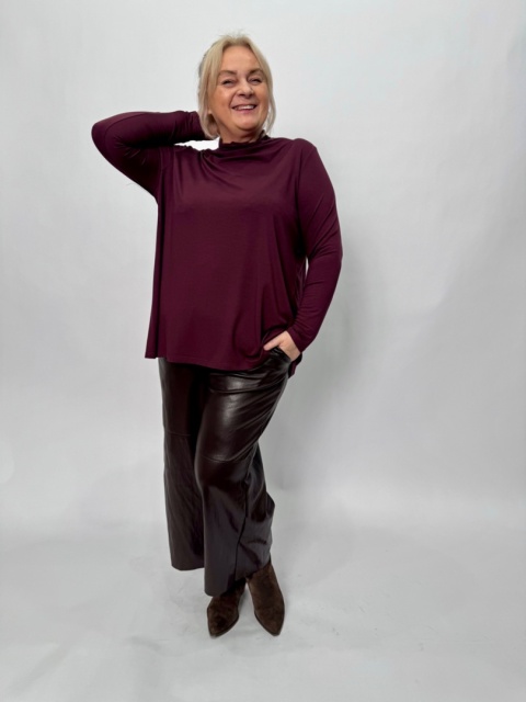 Spodnie MERA Rivabella gorzka czekolada