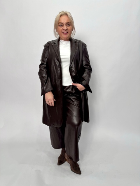 Spodnie MERA Rivabella gorzka czekolada