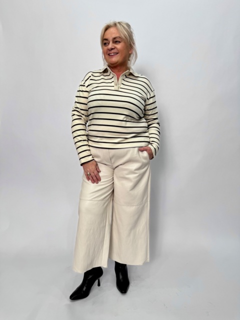 Spodnie MERA Rivabella milk