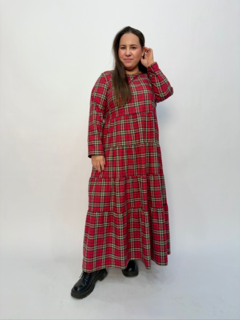 Sukienka DARCY Wendy Trendy kratka