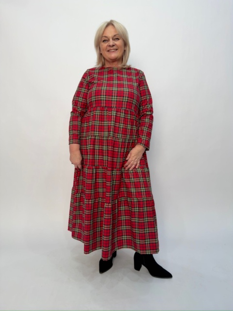 Sukienka DARCY Wendy Trendy kratka