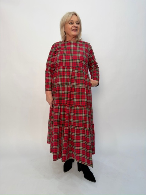 Sukienka DARCY Wendy Trendy kratka