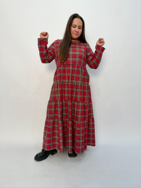 Sukienka DARCY Wendy Trendy kratka