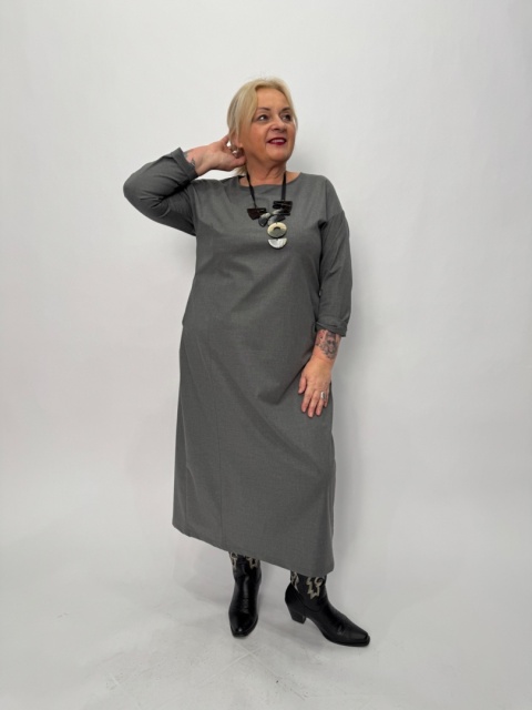 Sukienka GRACE Wendy Trendy szara