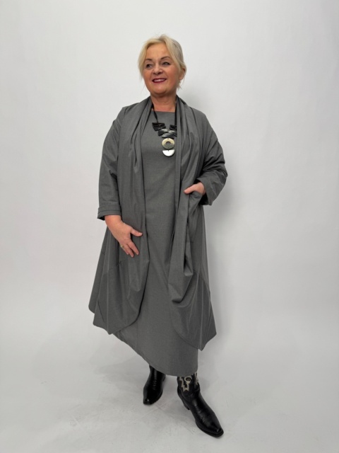 Sukienka GRACE Wendy Trendy szara