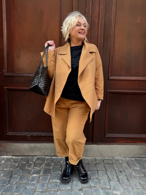 Blezer Zakiet KYOTO Wendy Trendy kurkuma