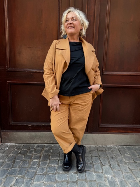 Blezer Zakiet KYOTO Wendy Trendy kurkuma