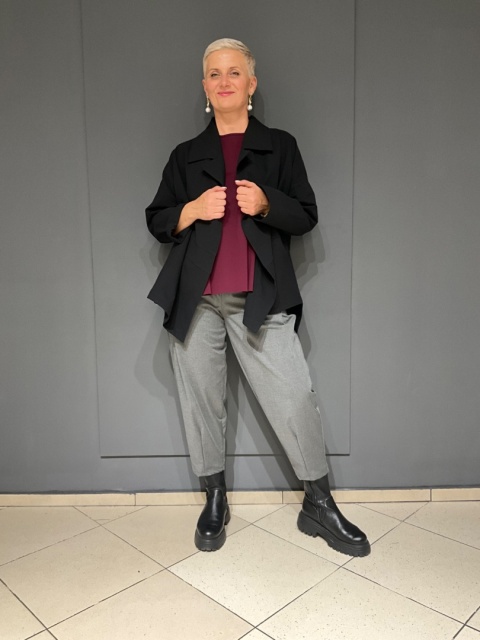 Blezer Zakiet KYOTO Wendy Trendy nero