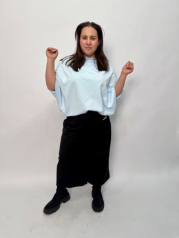 Bluzka Bluza DONA Wendy Trendy niebieska