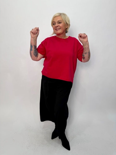 Bluzka Bluza FIDŻI Wendy Trendy czerwona