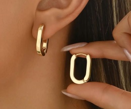 Kolczyki MIKRO złoty kolor