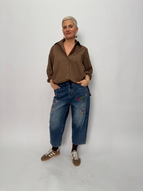 Koszula GAJA Wendy Trendy cynamon