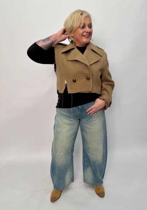 Kurtka ASYMETRIA PTASZEK