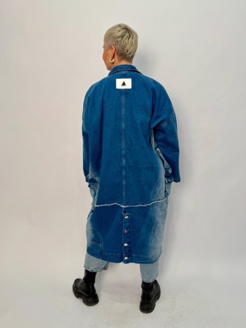 Płaszcz Jeansowy WINA