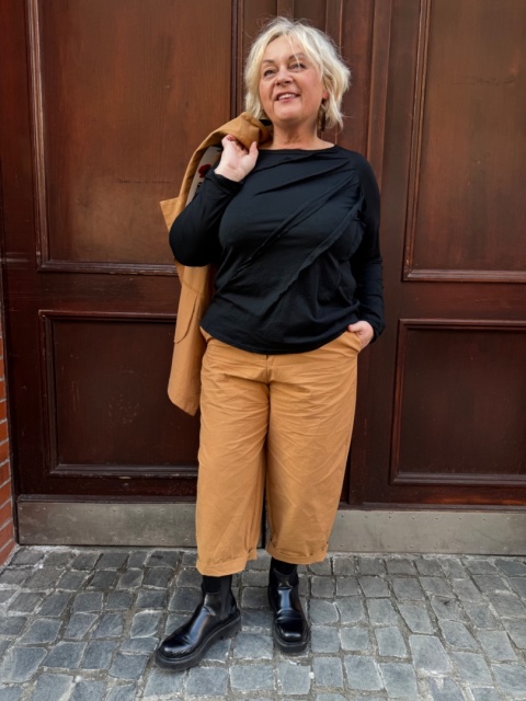 Spodnie Lida Wendy Trendy kurkuma