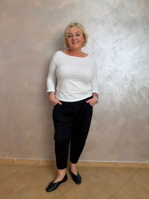 Bluzka BETI Sun Sun biała