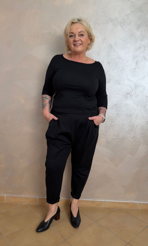 Bluzka BETI Sun Sun czarna