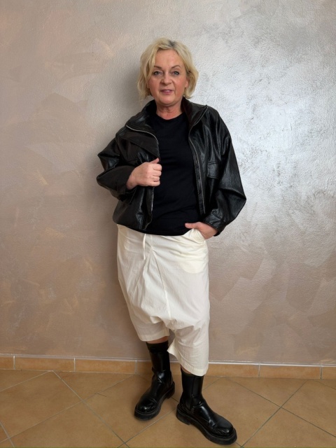 Kurtka STAR skaj czarna