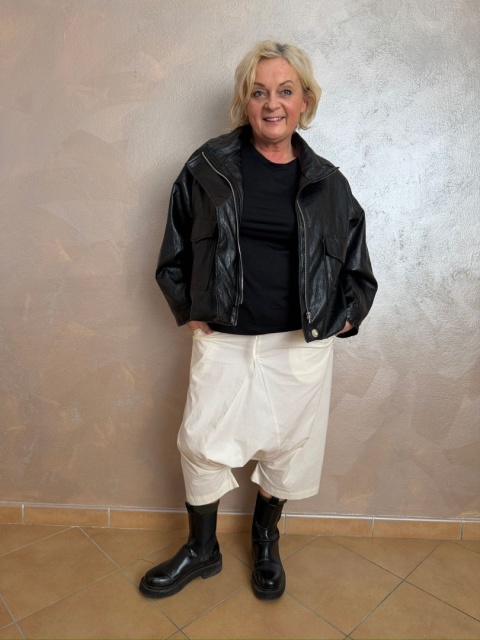 Kurtka STAR skaj czarna