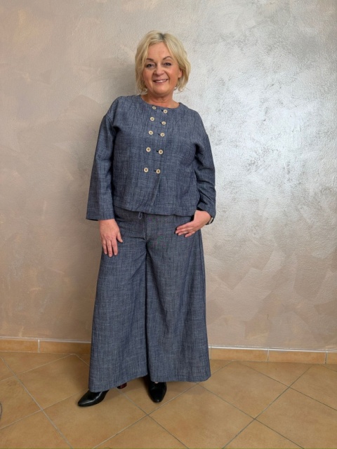 Spodnie BORA Gioya granat