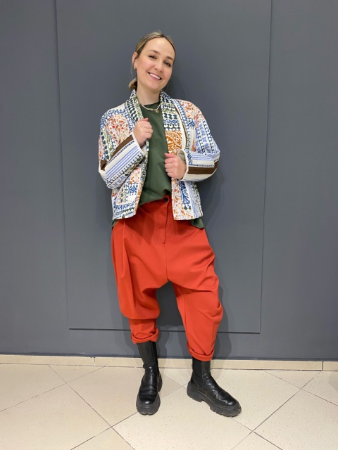 Spodnie RAVi Sun Sun rydz