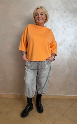 Spodnie jeansy SIMBI szare