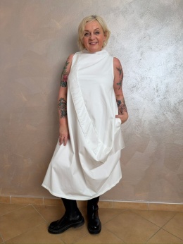 Sukienka BONA Wendy Trendy biała