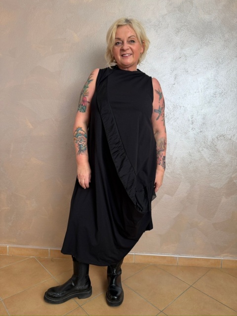 Sukienka BONA Wendy Trendy czarna