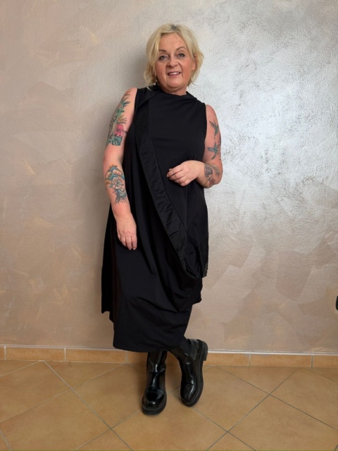 Sukienka BONA Wendy Trendy czarna