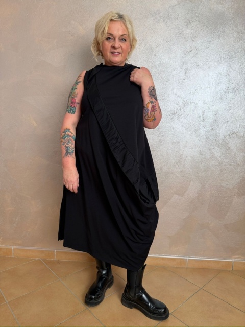 Sukienka BONA Wendy Trendy czarna