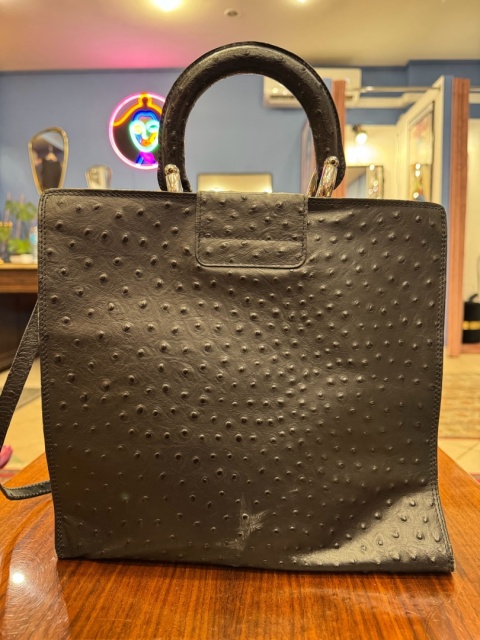 Torebka VINTAGE GIA MATTIOLO czarna