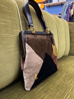 Torebka VINTAGE ROBERTA DI CAMERINO plusz