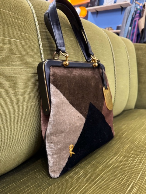 Torebka VINTAGE ROBERTA DI CAMERINO plusz