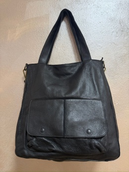 Torebka skórzana ASIA czarna