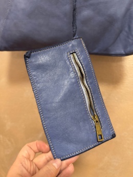 Torebka skórzana ZYTA blue