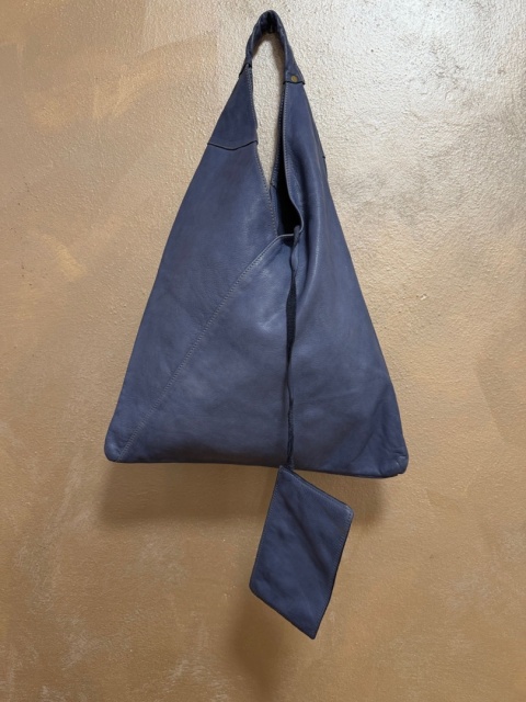 Torebka skórzana ZYTA blue