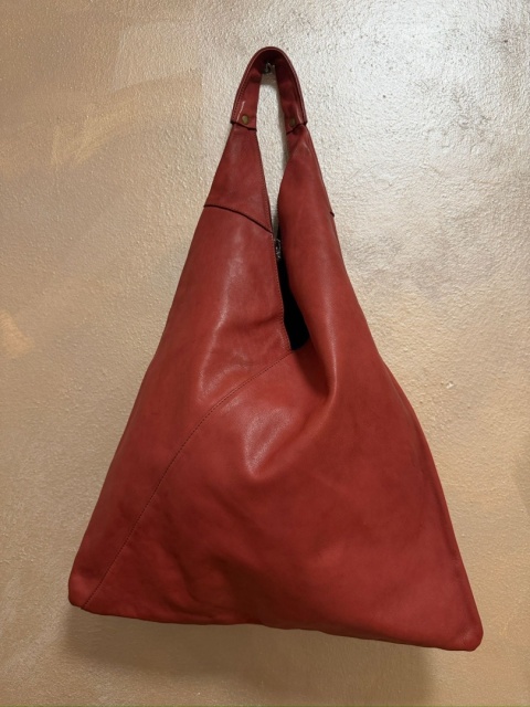 Torebka skórzana ZYTA bordo