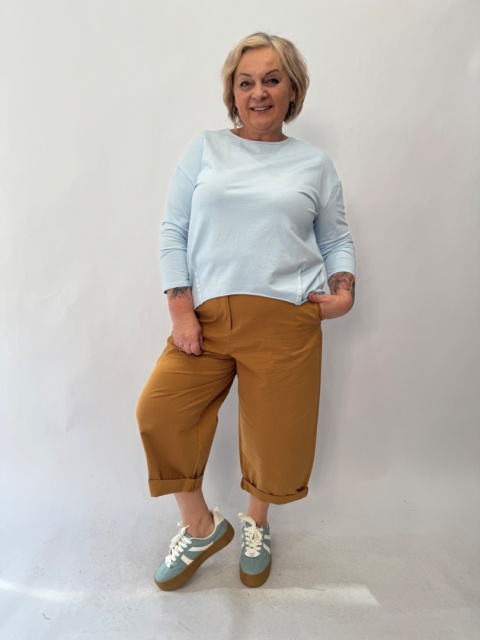 Bluzka DIANA Wendy Trendy niebieska