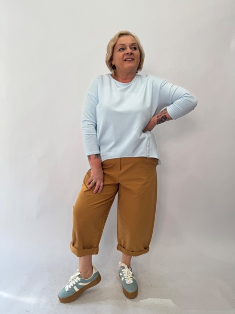 Bluzka DIANA Wendy Trendy niebieska