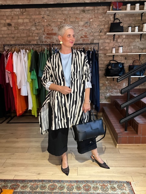 Bluzka koszula MEL Wendy Trendy bianco