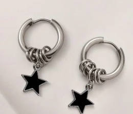 Kolczyki GWIAZDKI