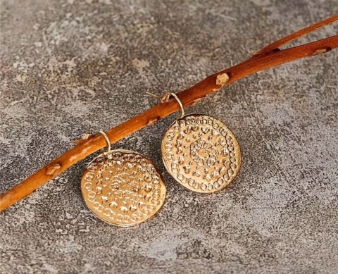 Kolczyki MONY złoty